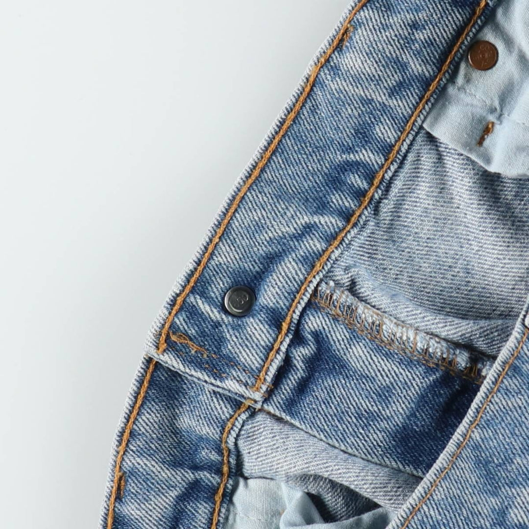 90'S Levi's 560 LOOSE FIT TAPERED LEG Tapered Denim Pants Made in USA Men's W34 Vintage cotton blue type Vintage Second Hand