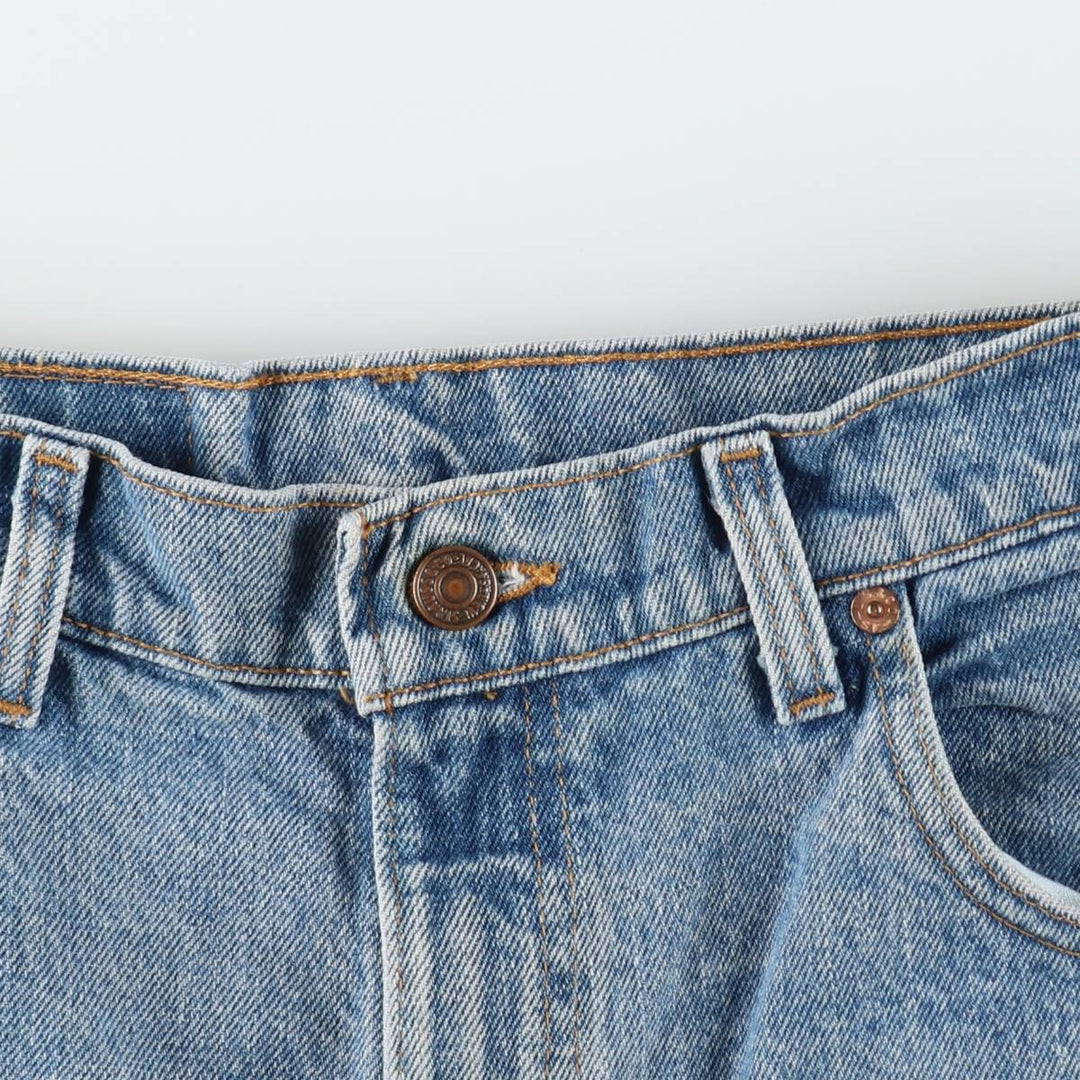 90'S Levi's 560 LOOSE FIT TAPERED LEG Tapered Denim Pants Made in USA Men's W34 Vintage cotton blue type Vintage Second Hand