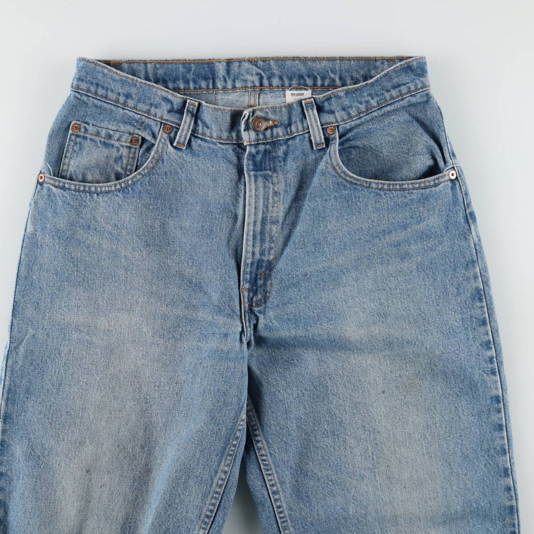 90'S Levi's 560 LOOSE FIT TAPERED LEG Tapered Denim Pants Made in USA Men's W34 Vintage cotton blue type Vintage Second Hand