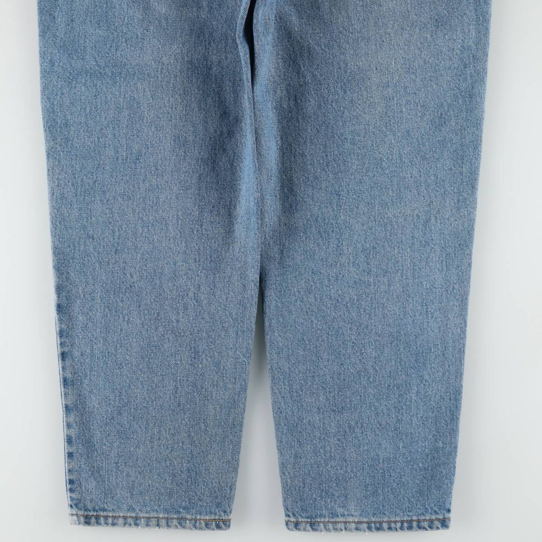 90'S Levi's 560 LOOSE FIT TAPERED LEG Tapered Denim Pants Made in USA Men's W34 Vintage cotton blue type Vintage Second Hand