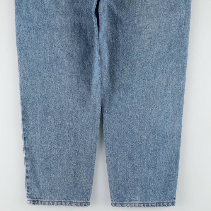 90'S Levi's 560 LOOSE FIT TAPERED LEG Tapered Denim Pants Made in USA Men's W34 Vintage cotton blue type Vintage Second Hand