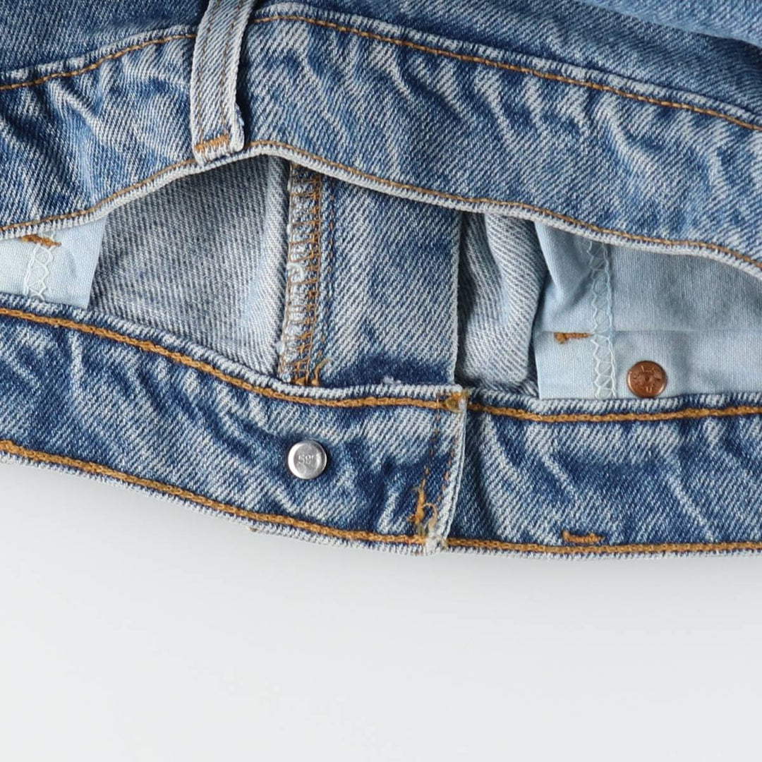 90'S Levi's 550 Relaxed Fit Tapered Denim Pants Made in USA Men's W35 Vintage cotton blue type Vintage Second Hand