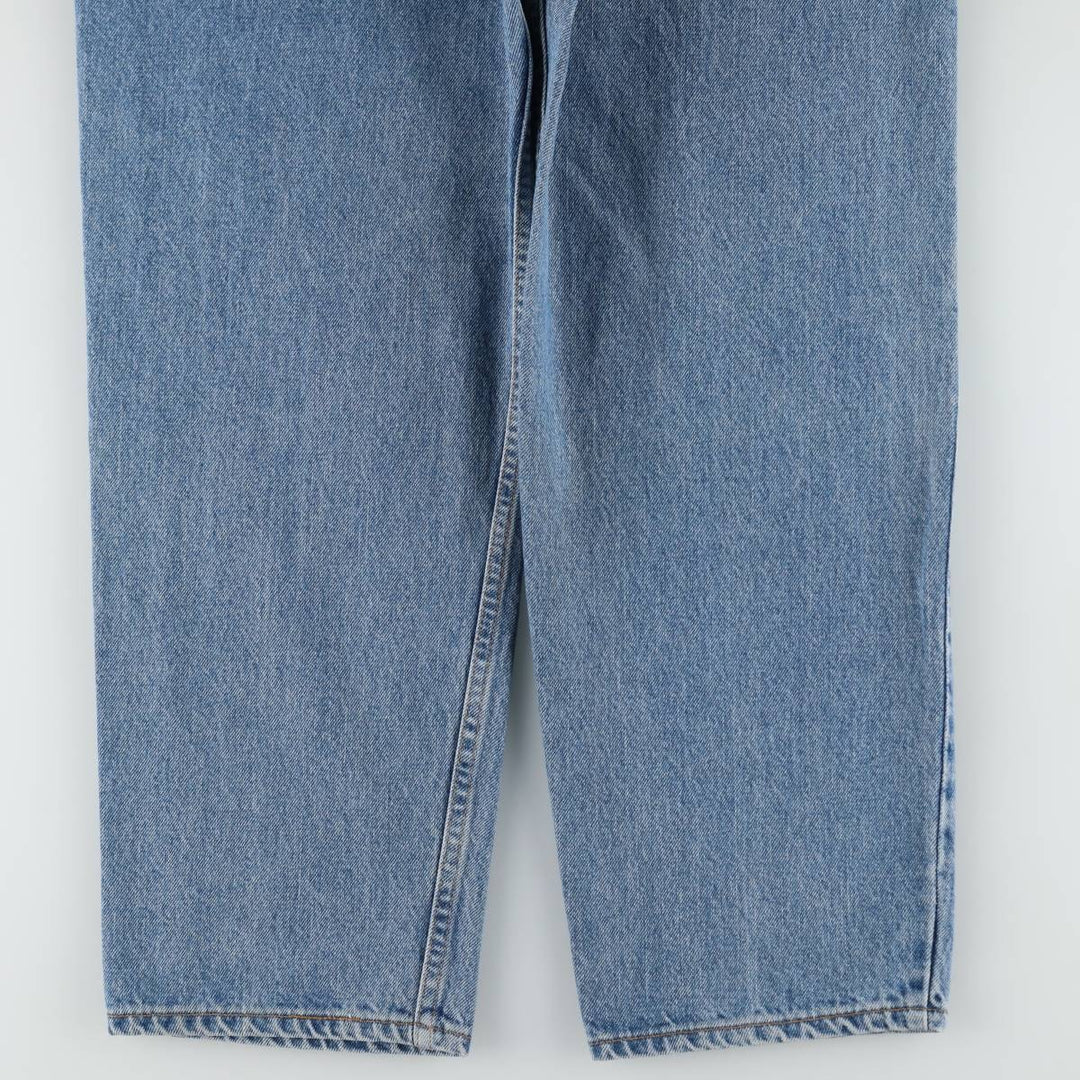 90'S Levi's 550 Relaxed Fit Tapered Denim Pants Made in USA Men's W35 Vintage cotton blue type Vintage Second Hand