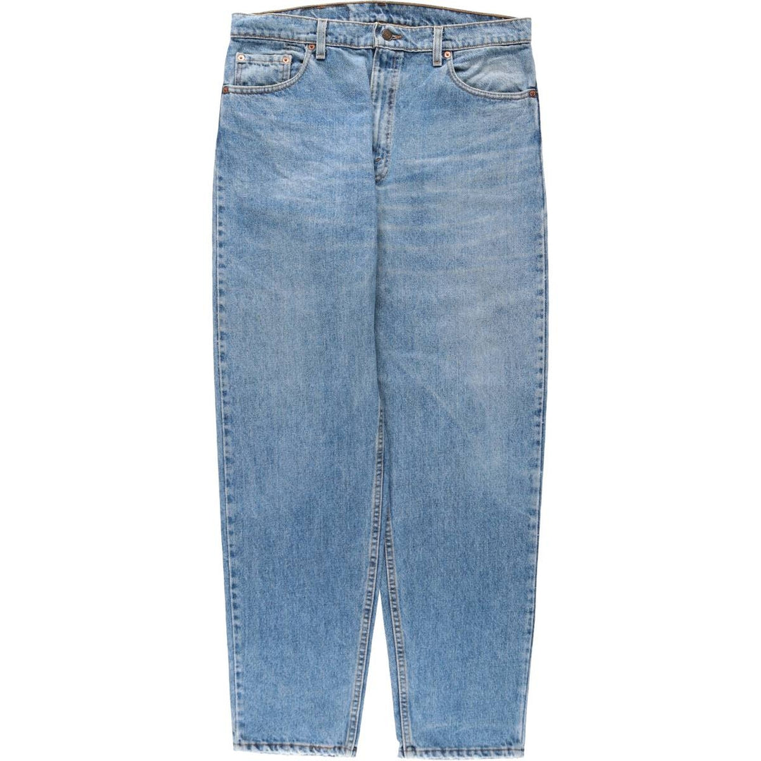 90'S Levi's 550 Relaxed Fit Tapered Leg Tapered Denim Pants Made in USA Men's W36 Vintage cotton blue type Vintage Second Hand