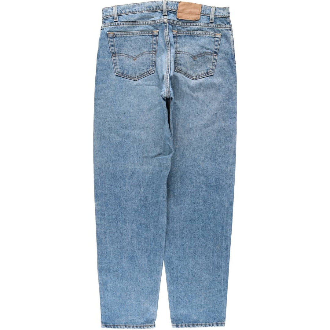 90'S Levi's 550 Relaxed Fit Tapered Leg Tapered Denim Pants Made in USA Men's W36 Vintage cotton blue type Vintage Second Hand