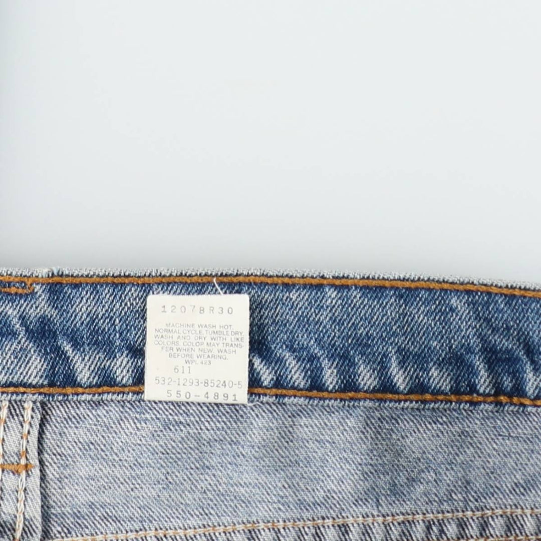90'S Levi's 550 Relaxed Fit Tapered Leg Tapered Denim Pants Made in USA Men's W36 Vintage cotton blue type Vintage Second Hand