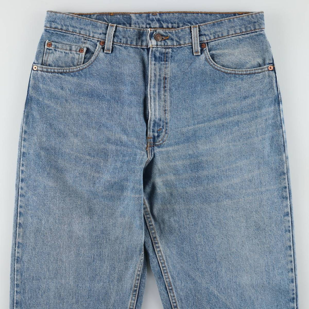 90'S Levi's 550 Relaxed Fit Tapered Leg Tapered Denim Pants Made in USA Men's W36 Vintage cotton blue type Vintage Second Hand