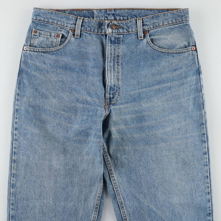 90'S Levi's 550 Relaxed Fit Tapered Leg Tapered Denim Pants Made in USA Men's W36 Vintage cotton blue type Vintage Second Hand