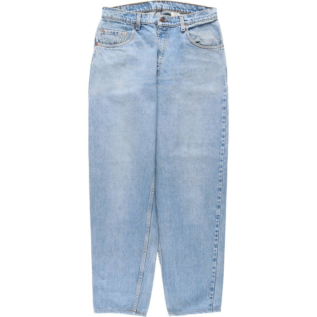 90'S Levi's 560 LOOSE FIT TAPERED LEG Tapered Denim Pants Made in USA Men's W34 Vintage cotton blue type Vintage Second Hand