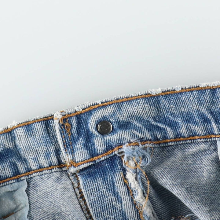 90'S Levi's 560 LOOSE FIT TAPERED LEG Tapered Denim Pants Made in USA Men's W34 Vintage cotton blue type Vintage Second Hand