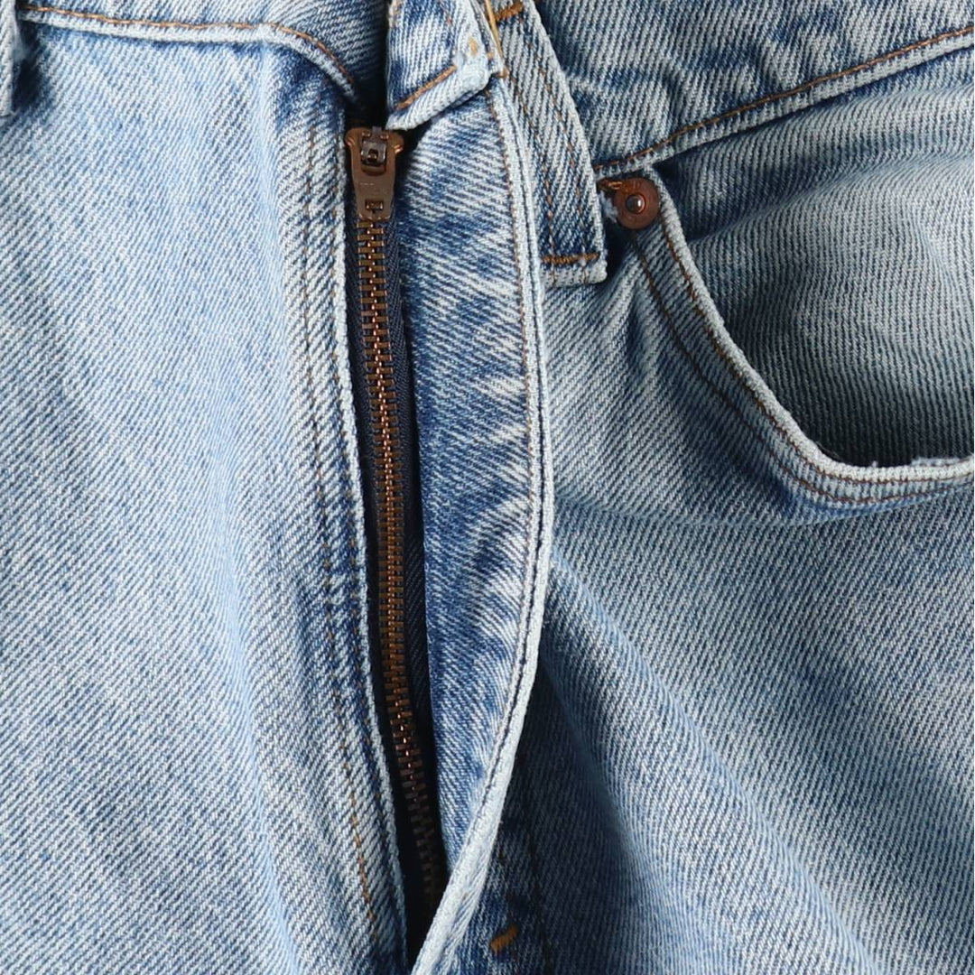 Levi's 550 Orange Tab Tapered Denim Pants, Made in USA, Men's Size W34 (approx.) cotton Blue type light blue Vintage Second Hand