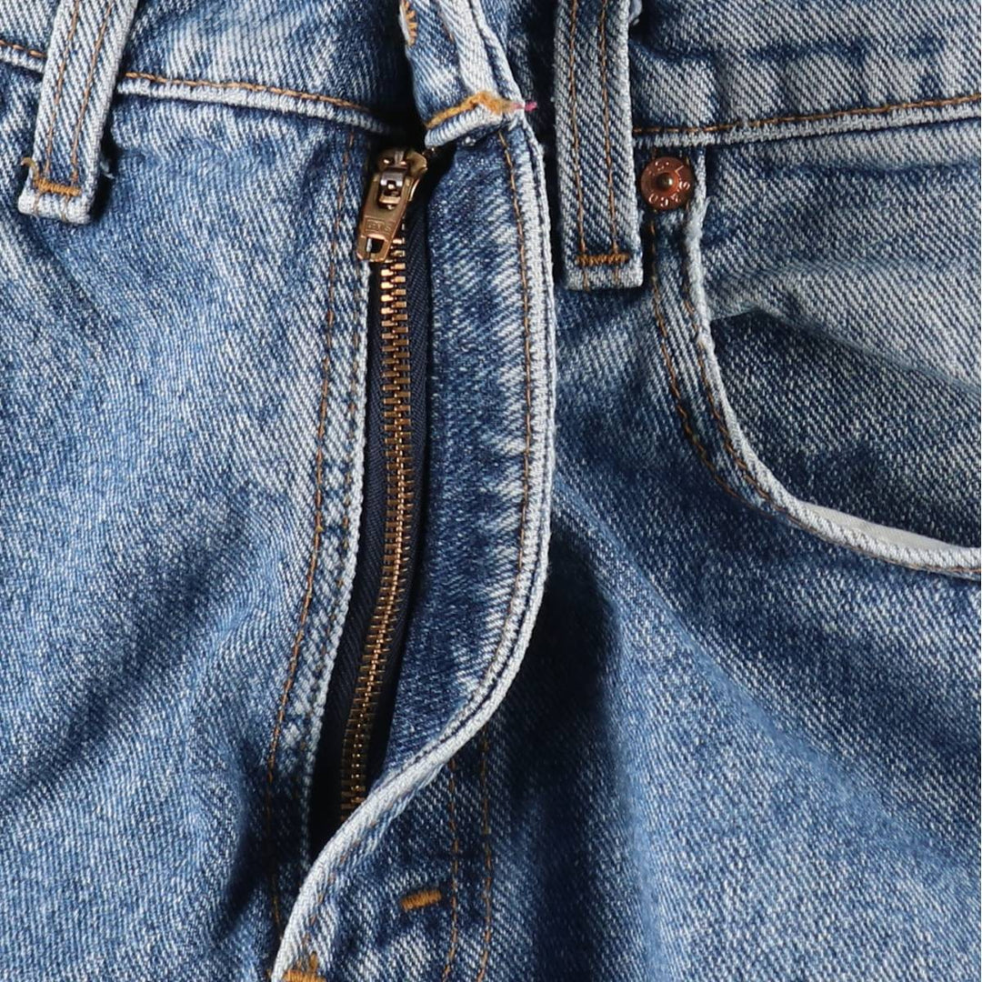 90'S Levi's 550 Tapered Denim Pants Made in USA Men's W31 Vintage cotton blue type Vintage Second Hand