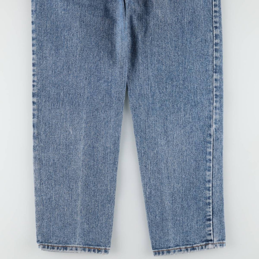 90'S Levi's 550 Tapered Denim Pants Made in USA Men's W31 Vintage cotton blue type Vintage Second Hand