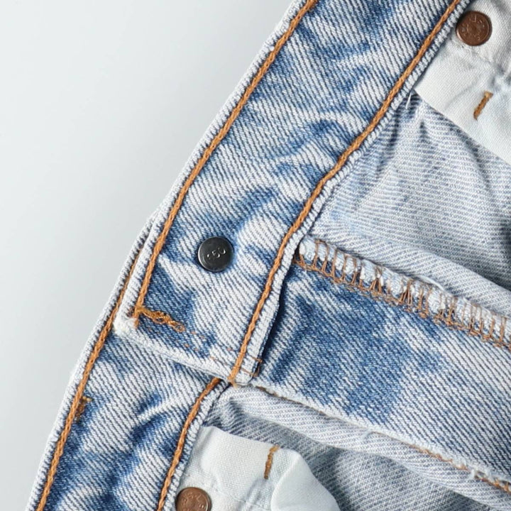 Levi's 550 Relaxed Fit Tapered Denim Pants, Made in USA, Men's Size W33 (approx.) unclear Blue type light blue Vintage Second Hand