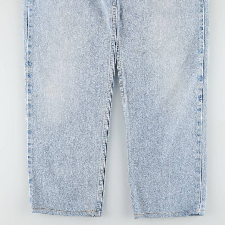 Levi's 550 Relaxed Fit Tapered Denim Pants, Made in USA, Men's Size W33 (approx.) unclear Blue type light blue Vintage Second Hand
