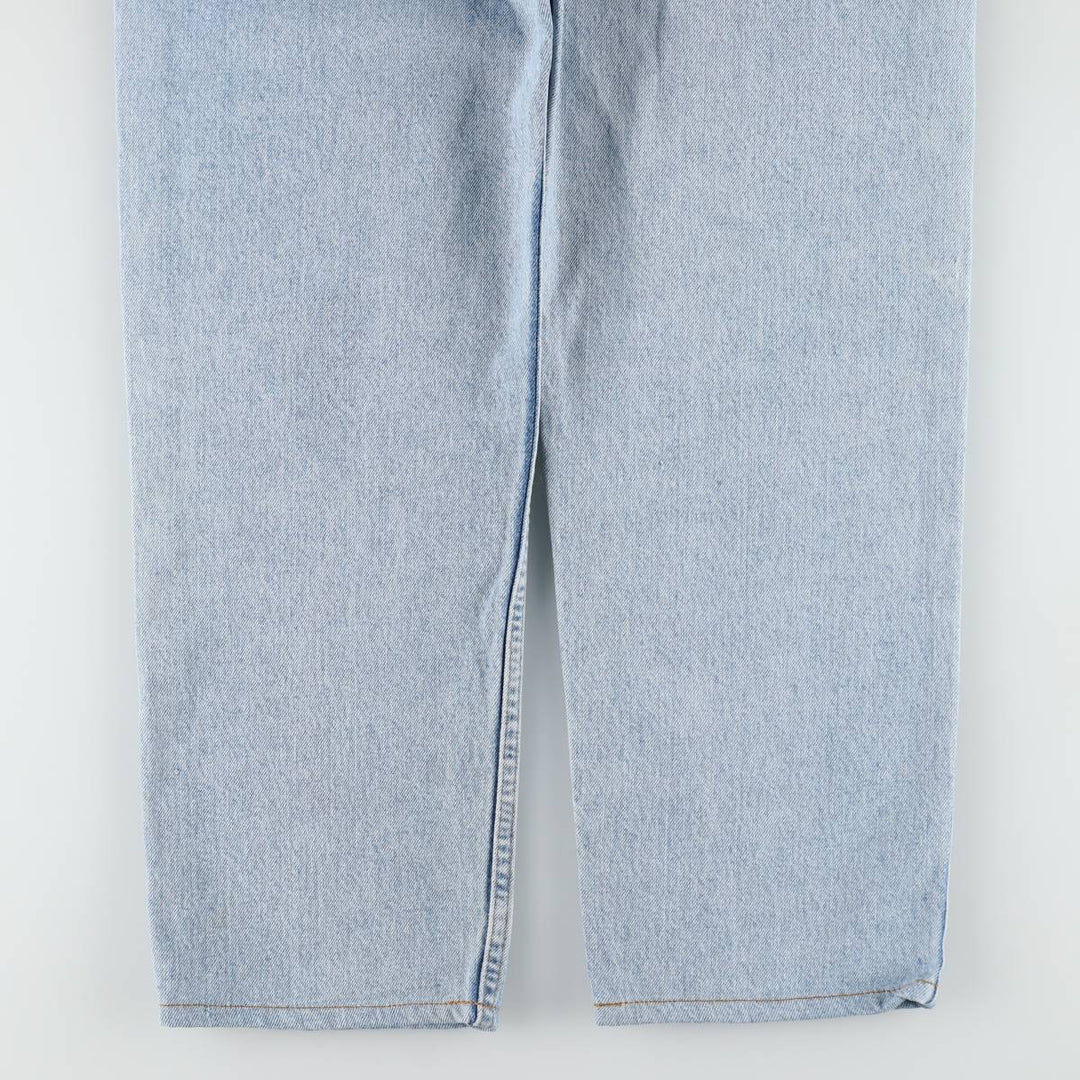 Levi's 550 Relaxed Fit Tapered Denim Pants, Made in USA, Men's Size W33 (approx.) unclear Blue type light blue Vintage Second Hand