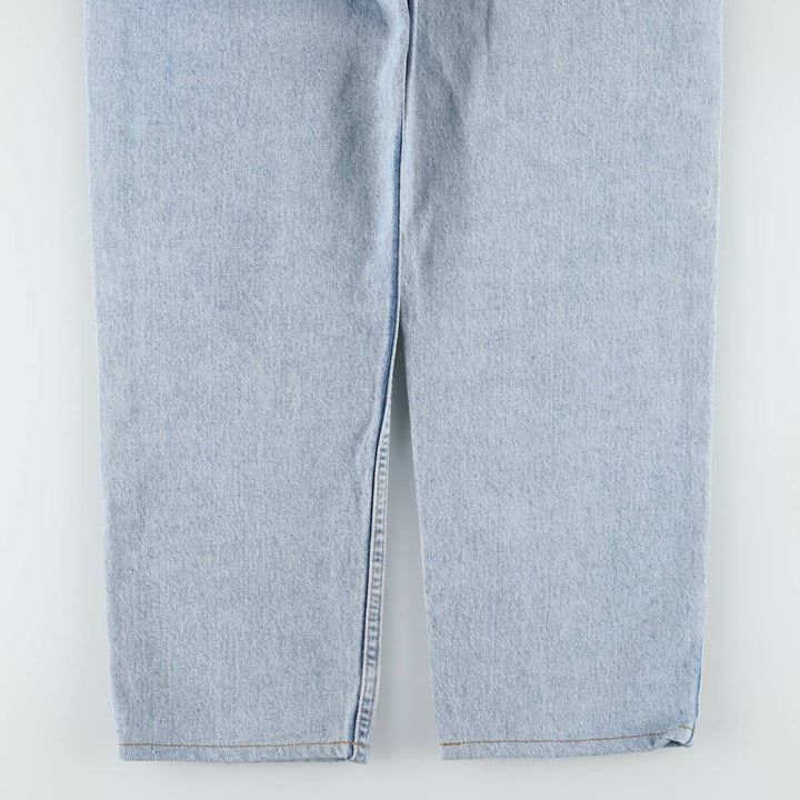 Levi's 550 Relaxed Fit Tapered Denim Pants, Made in USA, Men's Size W33 (approx.) unclear Blue type light blue Vintage Second Hand