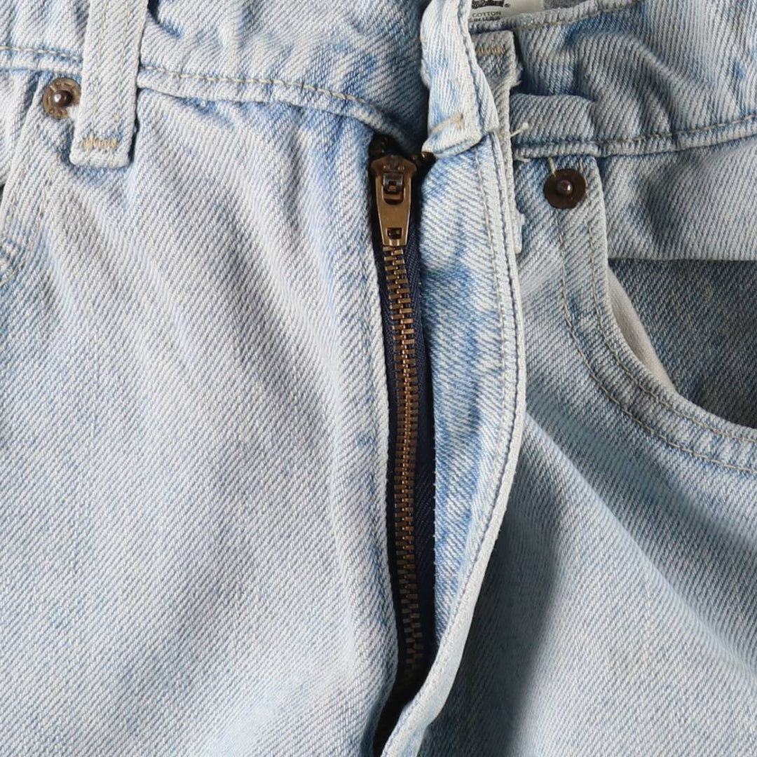 90'S Levi's 550 Relaxed Fit Tapered Leg Denim Pants, Made in USA, Men's, Size W29, Vintage cotton blue type Vintage Second Hand