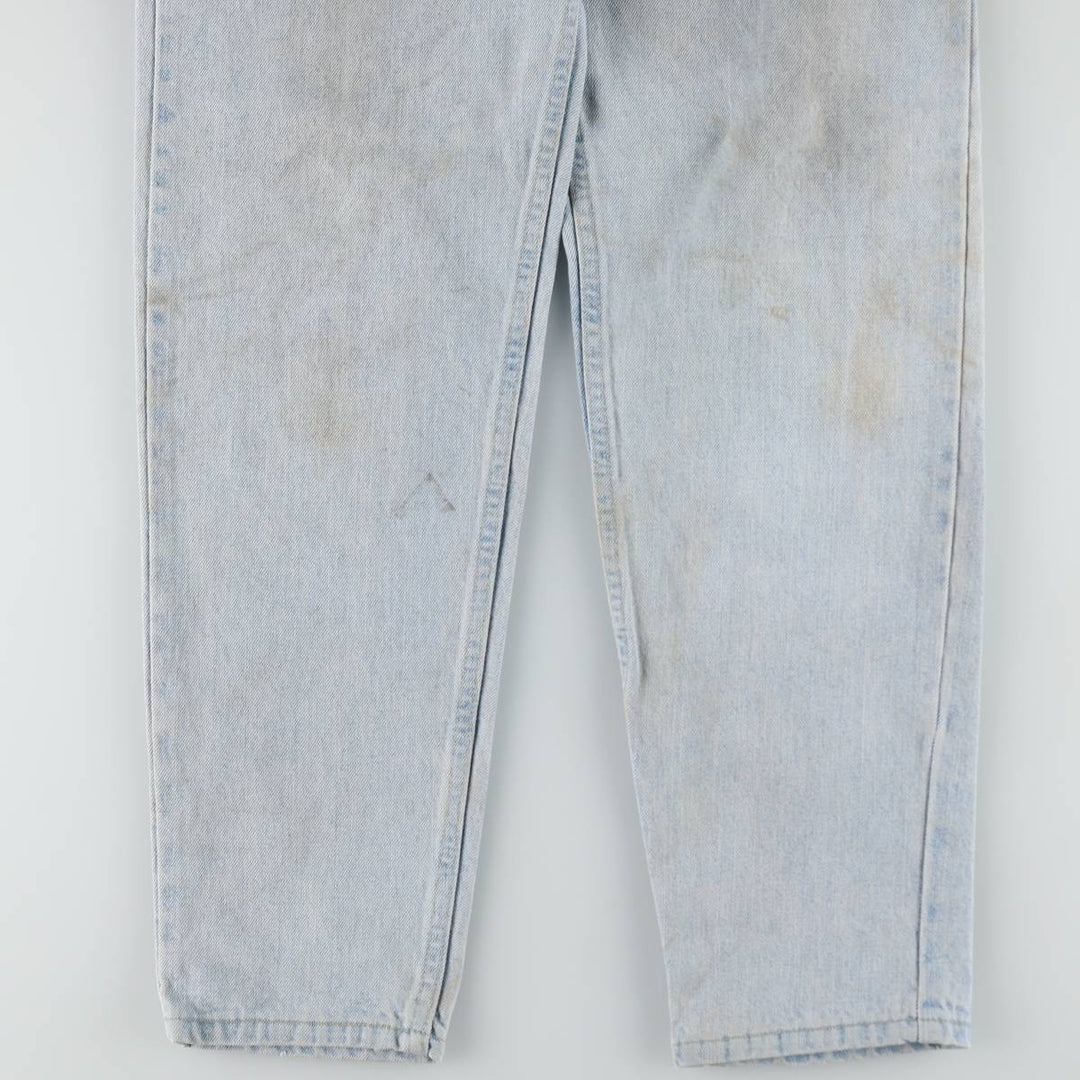 90'S Levi's 550 Relaxed Fit Tapered Leg Denim Pants, Made in USA, Men's, Size W29, Vintage cotton blue type Vintage Second Hand