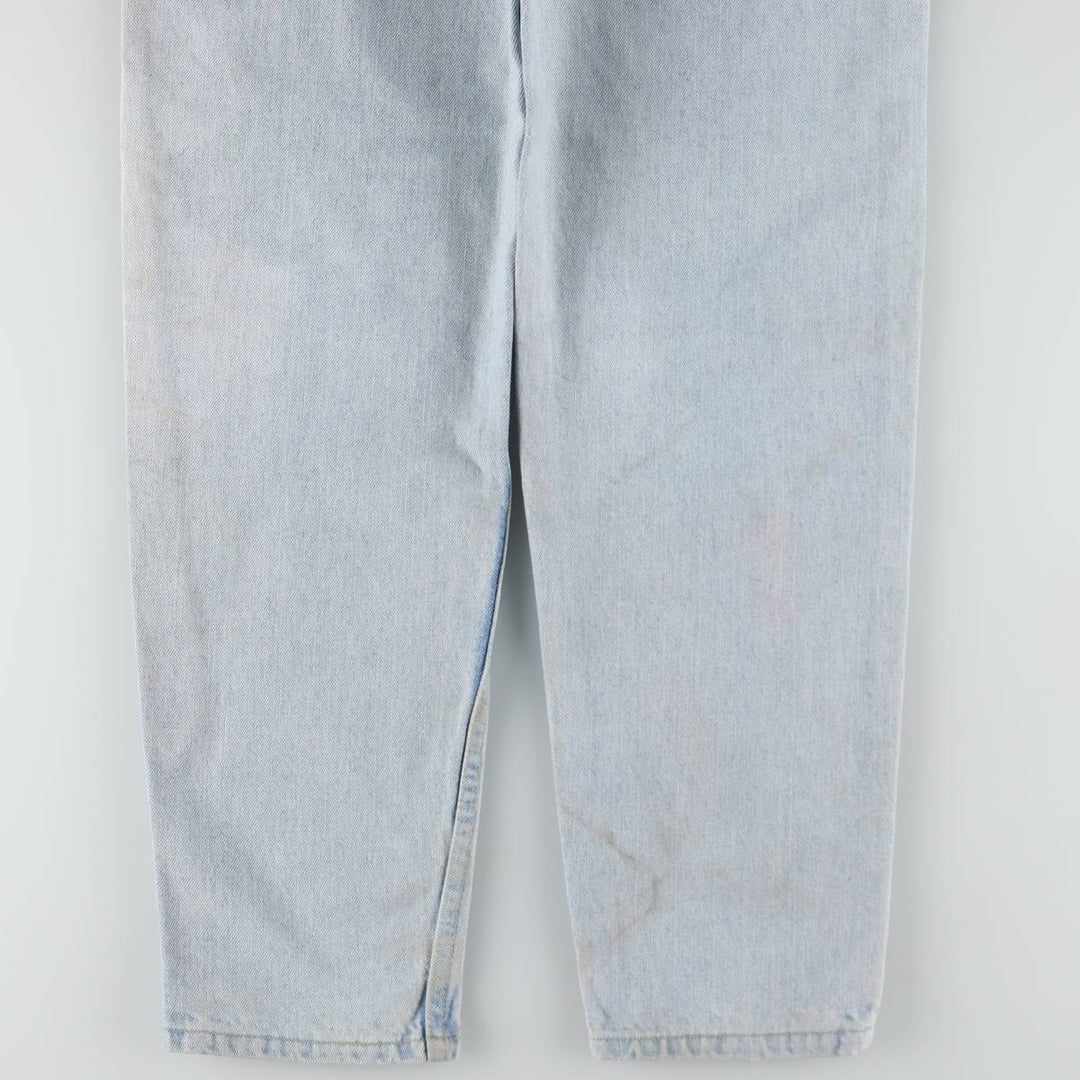 90'S Levi's 550 Relaxed Fit Tapered Leg Denim Pants, Made in USA, Men's, Size W29, Vintage cotton blue type Vintage Second Hand