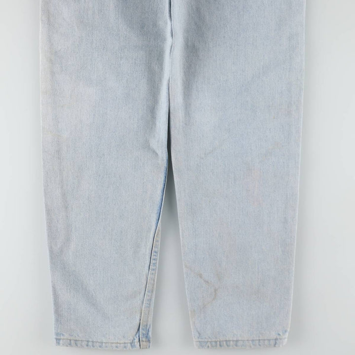 90'S Levi's 550 Relaxed Fit Tapered Leg Denim Pants, Made in USA, Men's, Size W29, Vintage cotton blue type Vintage Second Hand