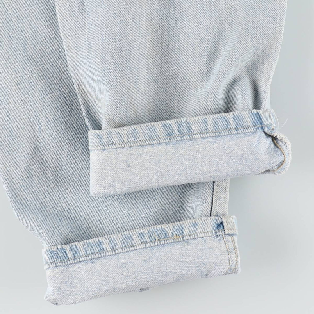 90'S Levi's 550 Relaxed Fit Tapered Leg Denim Pants, Made in USA, Men's, Size W29, Vintage cotton blue type Vintage Second Hand