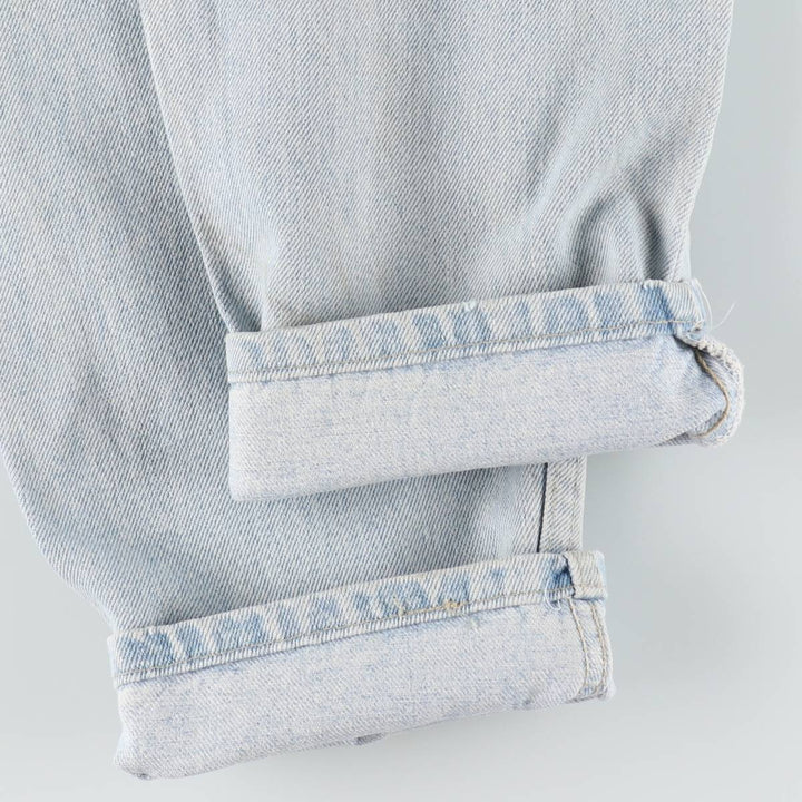 90'S Levi's 550 Relaxed Fit Tapered Leg Denim Pants, Made in USA, Men's, Size W29, Vintage cotton blue type Vintage Second Hand