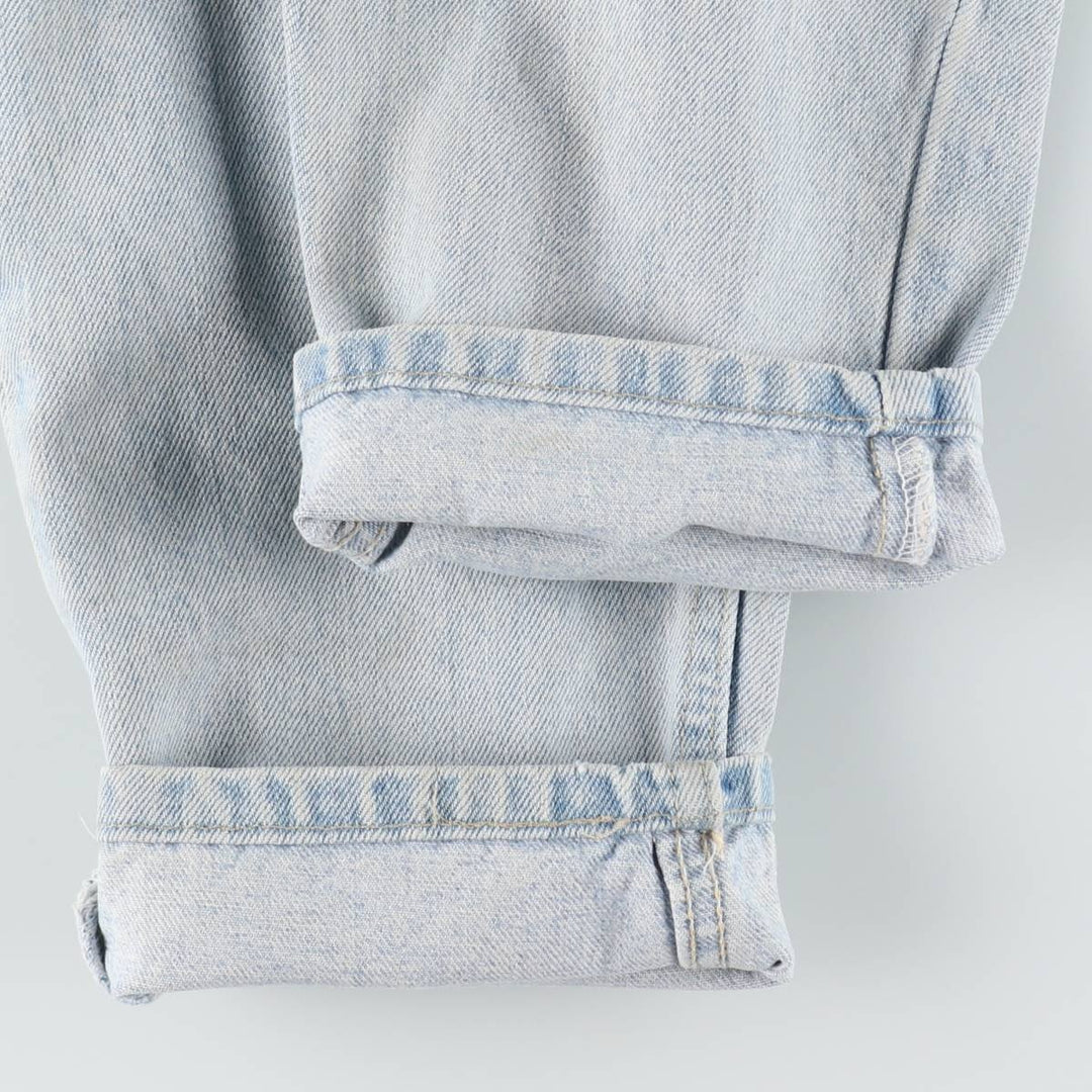90'S Levi's 550 Relaxed Fit Tapered Leg Denim Pants, Made in USA, Men's, Size W29, Vintage cotton blue type Vintage Second Hand
