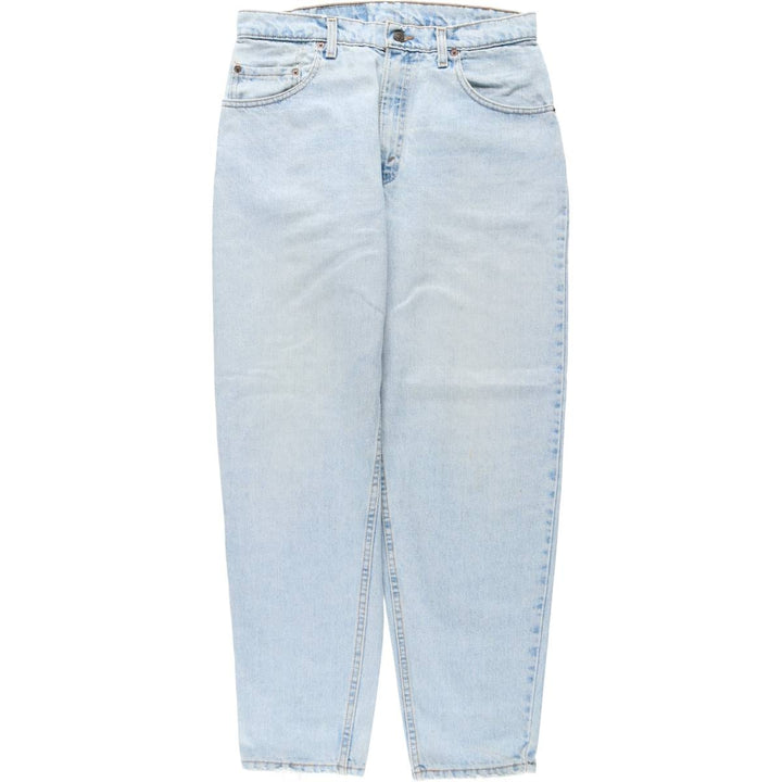 Levi's 560 Loose Fit Tapered Leg Denim Pants, Made in USA, Men's Size W33 (approx.) cotton blue type Vintage Second Hand