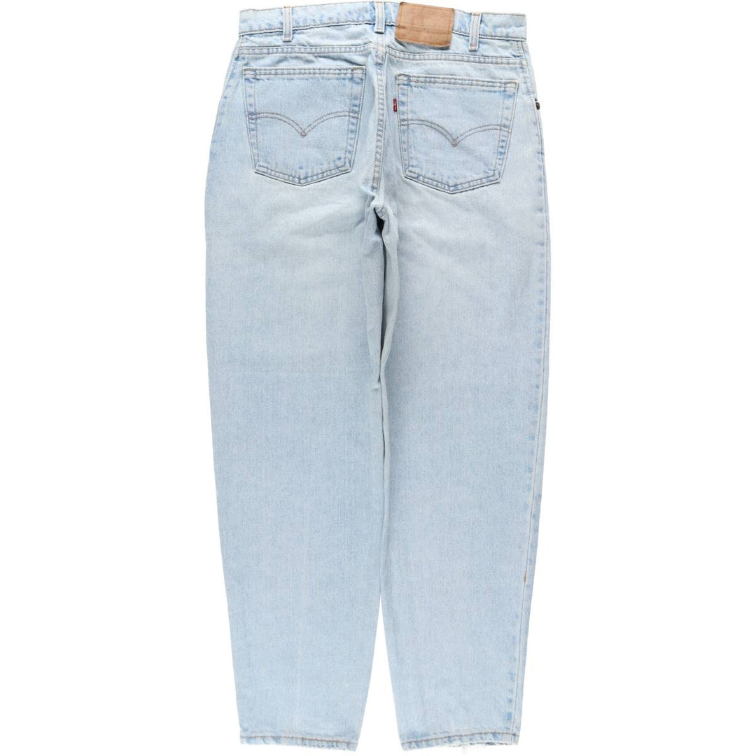 Levi's 560 Loose Fit Tapered Leg Denim Pants, Made in USA, Men's Size W33 (approx.) cotton blue type Vintage Second Hand