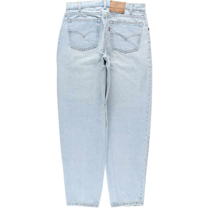 Levi's 560 Loose Fit Tapered Leg Denim Pants, Made in USA, Men's Size W33 (approx.) cotton blue type Vintage Second Hand