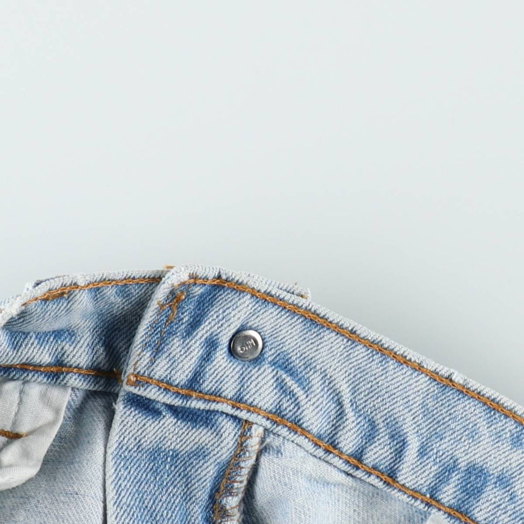 Levi's 560 Loose Fit Tapered Leg Denim Pants, Made in USA, Men's Size W33 (approx.) cotton blue type Vintage Second Hand