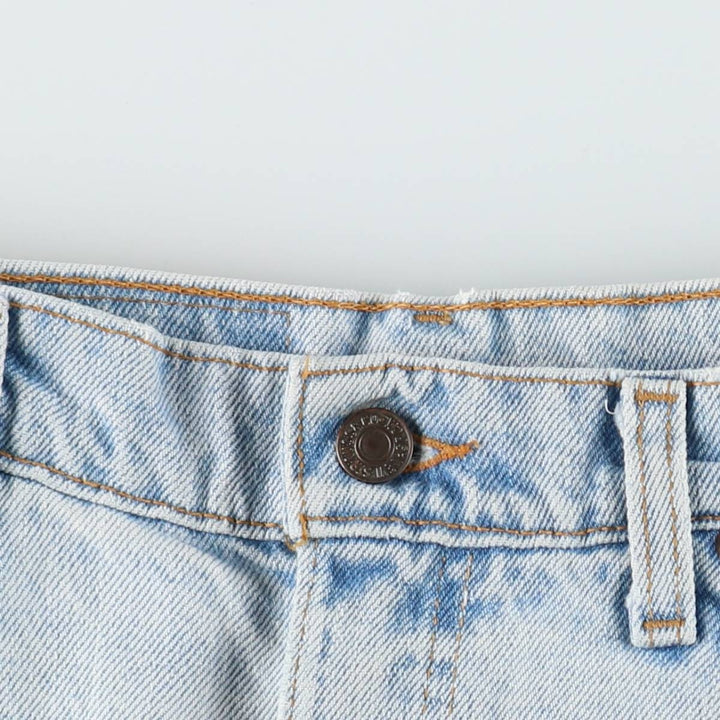 Levi's 560 Loose Fit Tapered Leg Denim Pants, Made in USA, Men's Size W33 (approx.) cotton blue type Vintage Second Hand