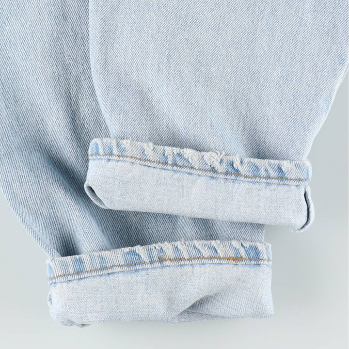 Levi's 560 Loose Fit Tapered Leg Denim Pants, Made in USA, Men's Size W33 (approx.) cotton blue type Vintage Second Hand