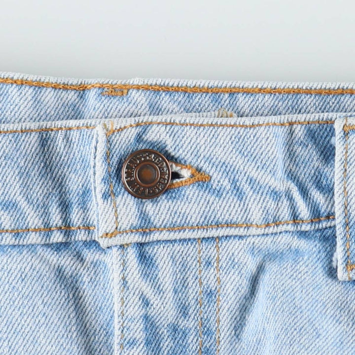 Levi's 560 Loose Fit Tapered Leg Denim Pants, Made in USA, Men's Size W34 (approx.) cotton Blue type light blue Vintage Second Hand