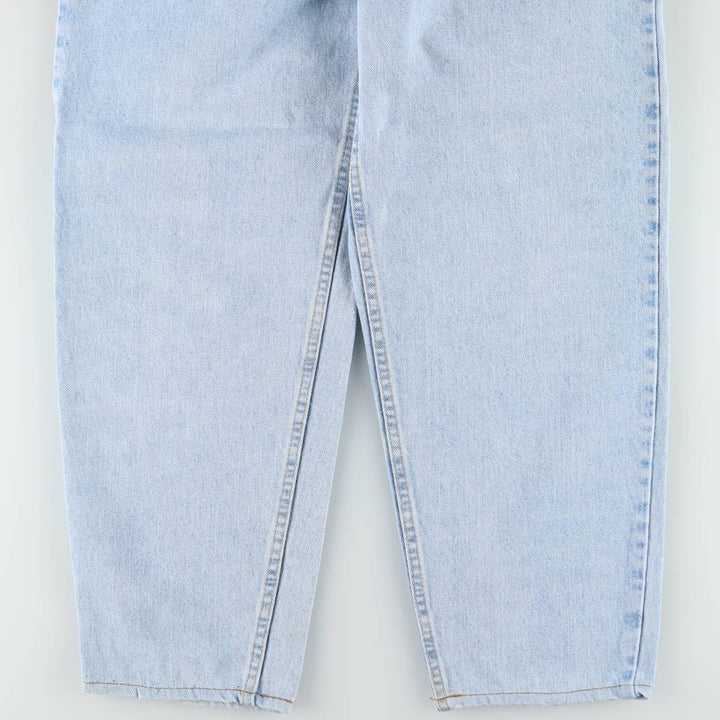 Levi's 560 Loose Fit Tapered Leg Denim Pants, Made in USA, Men's Size W34 (approx.) cotton Blue type light blue Vintage Second Hand