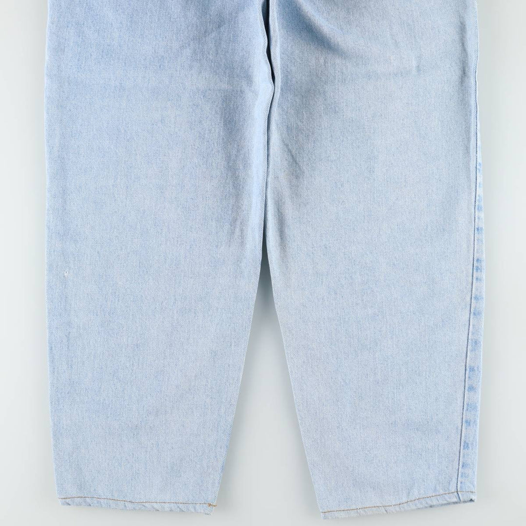 Levi's 560 Loose Fit Tapered Leg Denim Pants, Made in USA, Men's Size W34 (approx.) cotton Blue type light blue Vintage Second Hand