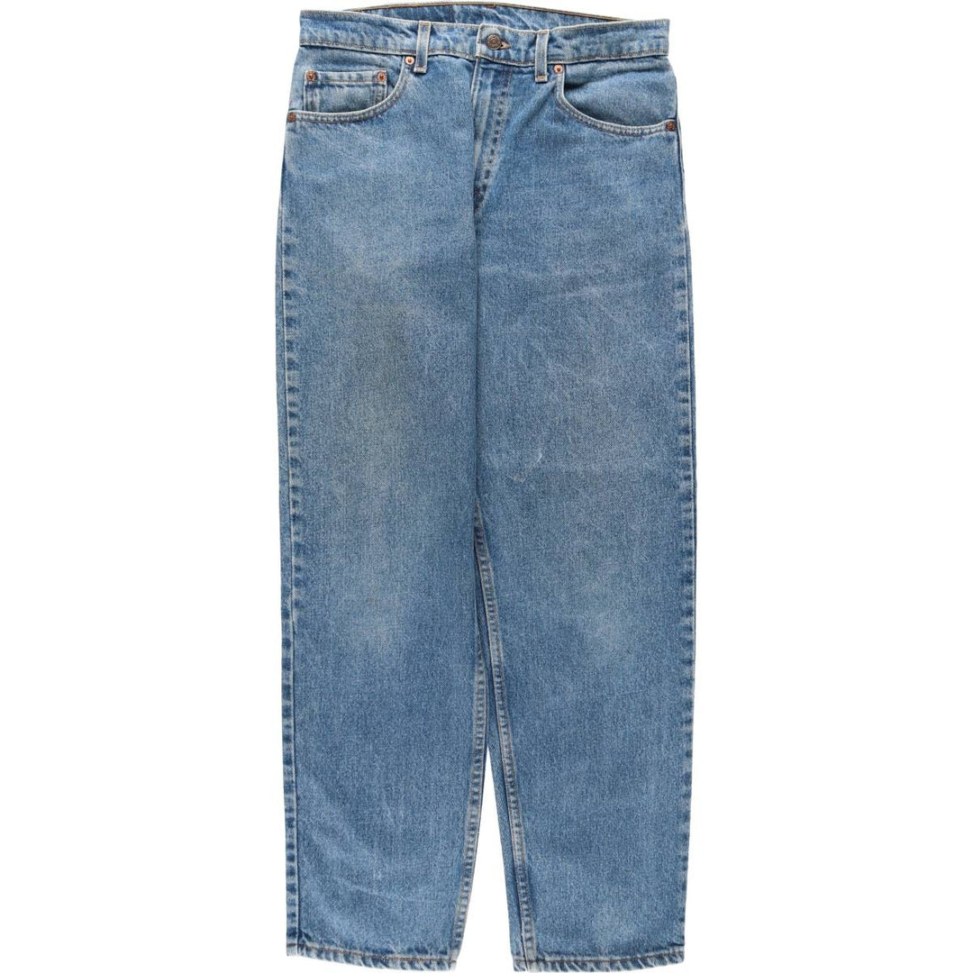 90'S Levi's 550 Relaxed Fit Tapered Leg Tapered Denim Pants Made in USA Men's W31 Vintage cotton blue type Vintage Second Hand