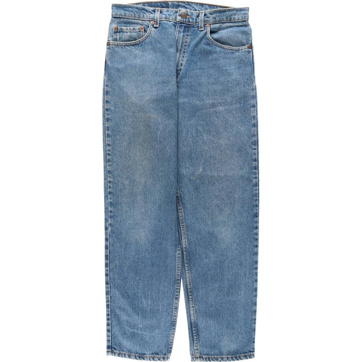 90'S Levi's 550 Relaxed Fit Tapered Leg Tapered Denim Pants Made in USA Men's W31 Vintage cotton blue type Vintage Second Hand