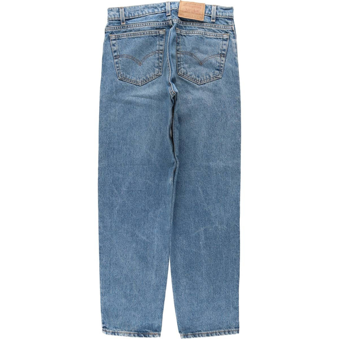 90'S Levi's 550 Relaxed Fit Tapered Leg Tapered Denim Pants Made in USA Men's W31 Vintage cotton blue type Vintage Second Hand