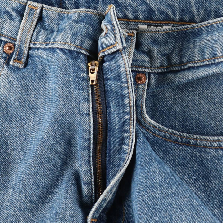 90'S Levi's 550 Relaxed Fit Tapered Leg Tapered Denim Pants Made in USA Men's W31 Vintage cotton blue type Vintage Second Hand