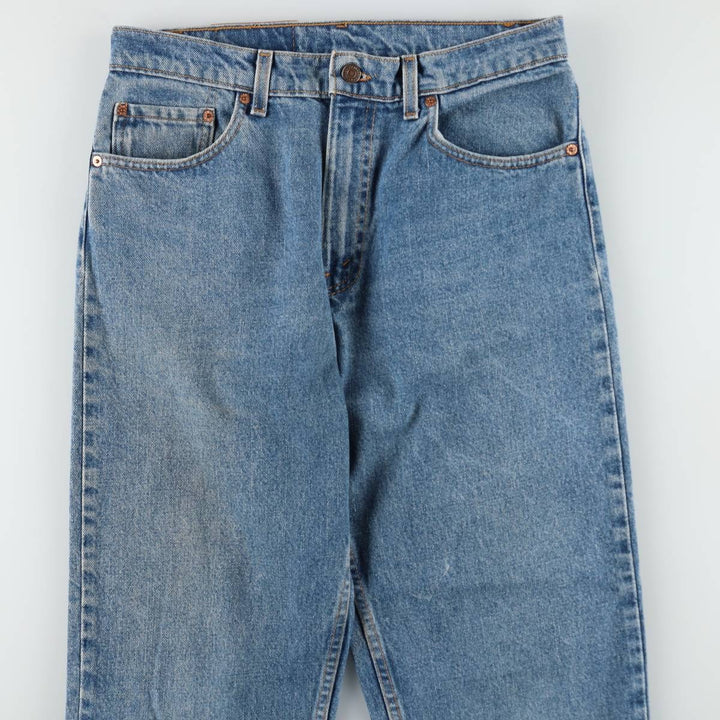 90'S Levi's 550 Relaxed Fit Tapered Leg Tapered Denim Pants Made in USA Men's W31 Vintage cotton blue type Vintage Second Hand