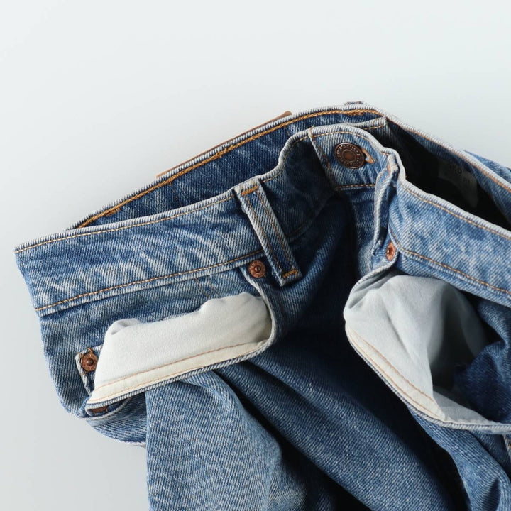90'S Levi's 550 Relaxed Fit Tapered Leg Tapered Denim Pants Made in USA Men's W31 Vintage cotton blue type Vintage Second Hand