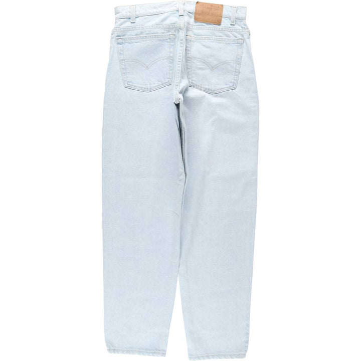 90'S Levi's 550 Relaxed Fit Tapered Leg Tapered Denim Pants Made in USA Men's W30 Vintage cotton blue type Vintage Second Hand