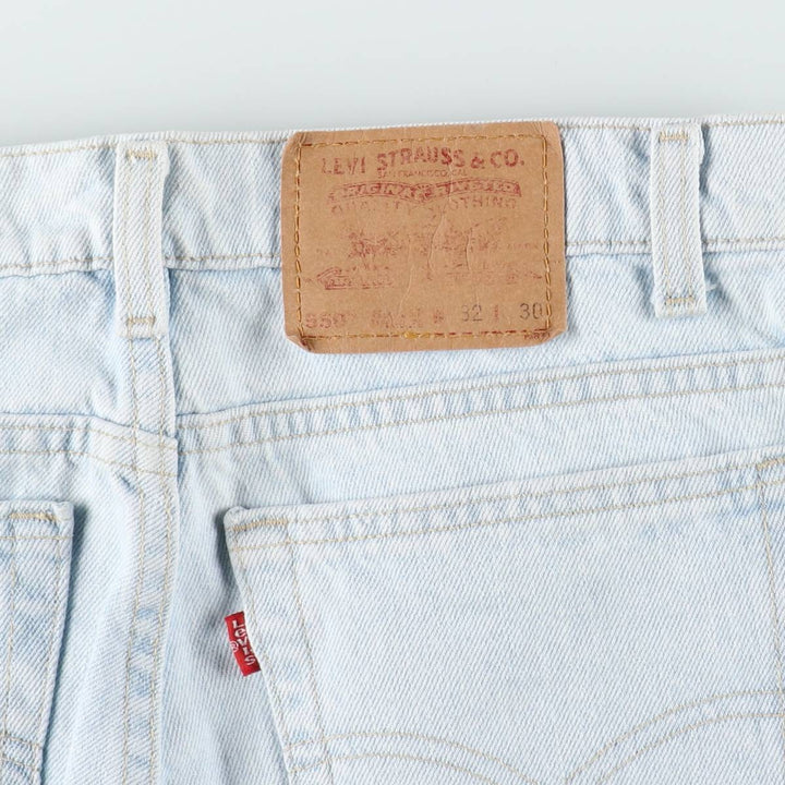 90'S Levi's 550 Relaxed Fit Tapered Leg Tapered Denim Pants Made in USA Men's W30 Vintage cotton blue type Vintage Second Hand