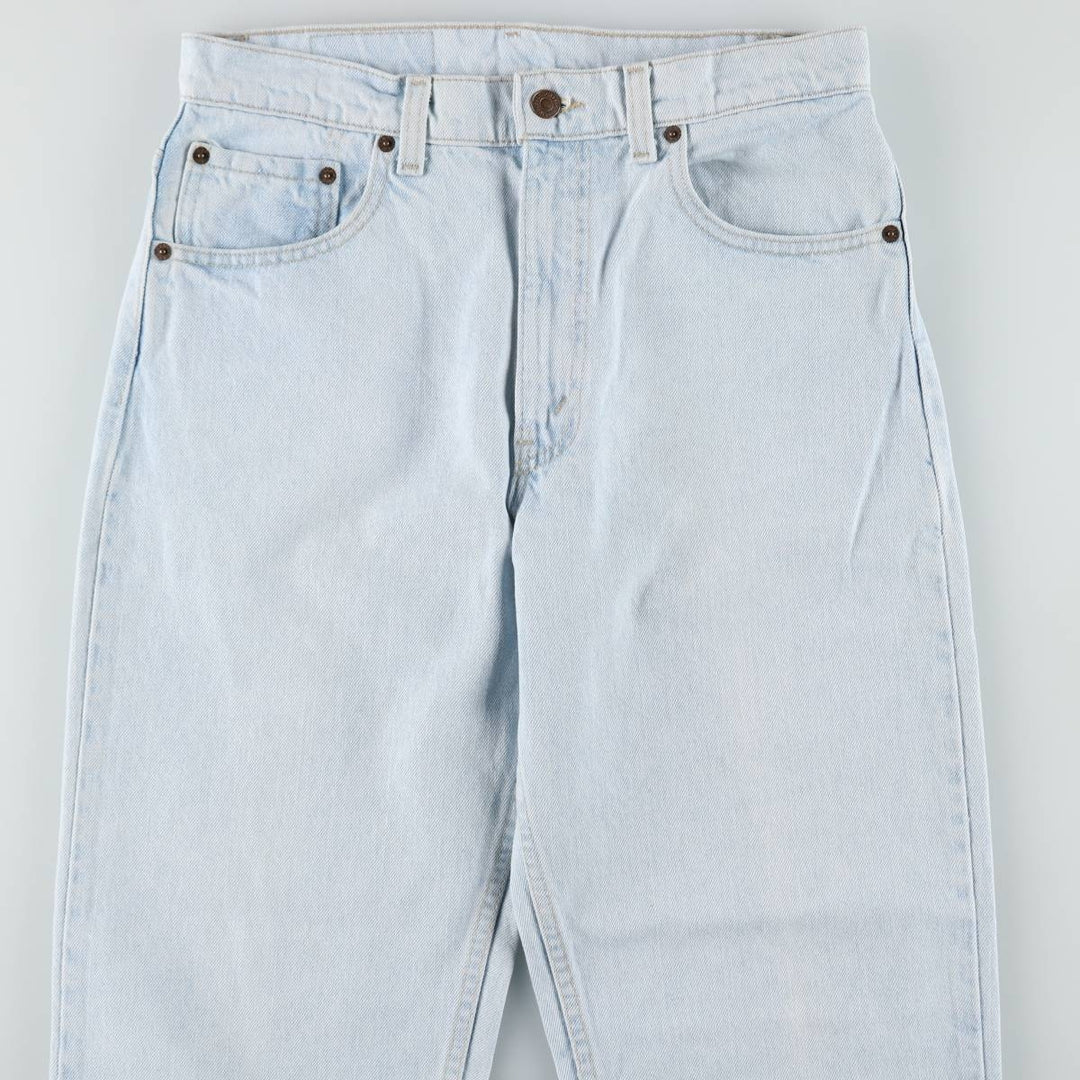 90'S Levi's 550 Relaxed Fit Tapered Leg Tapered Denim Pants Made in USA Men's W30 Vintage cotton blue type Vintage Second Hand