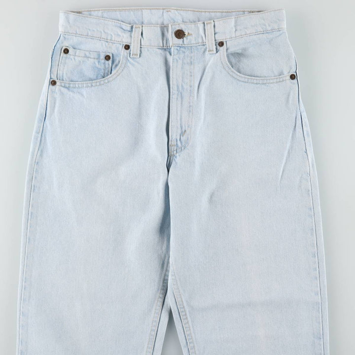90'S Levi's 550 Relaxed Fit Tapered Leg Tapered Denim Pants Made in USA Men's W30 Vintage cotton blue type Vintage Second Hand