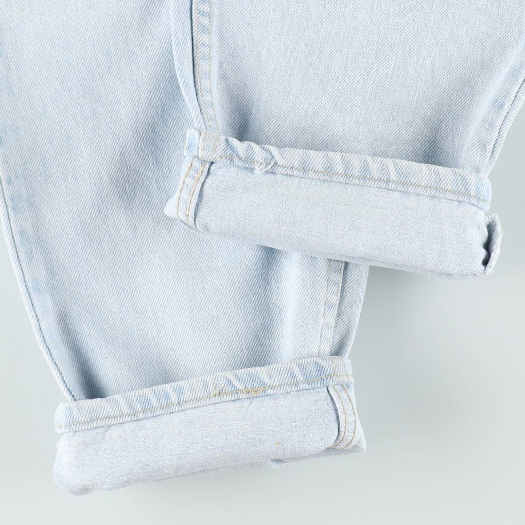 90'S Levi's 550 Relaxed Fit Tapered Leg Tapered Denim Pants Made in USA Men's W30 Vintage cotton blue type Vintage Second Hand
