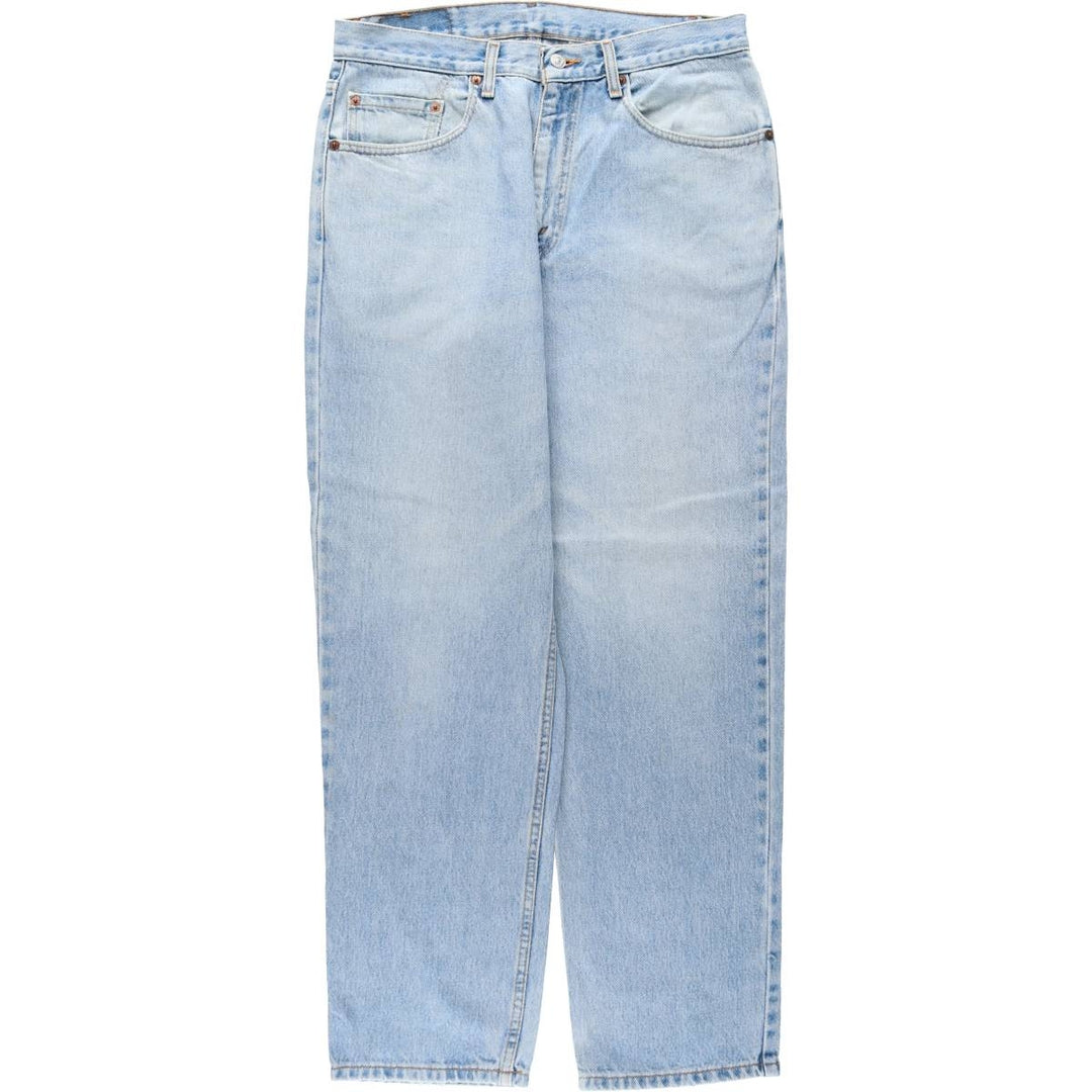 Levi's 550 Relaxed Fit Tapered Denim Pants for Men, W34 equivalent unclear blue type Vintage Second Hand