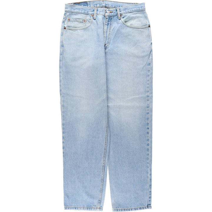 Levi's 550 Relaxed Fit Tapered Denim Pants for Men, W34 equivalent unclear blue type Vintage Second Hand